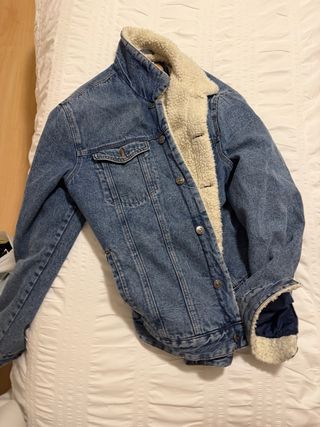 Chaqueta vaquera forrada talla L