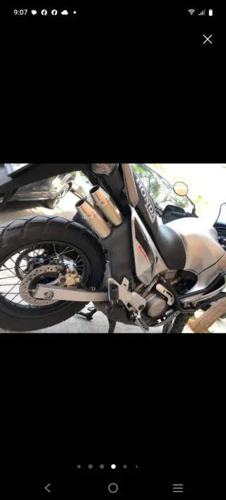 HONDA TRANSALP 650V BLACK BIRD