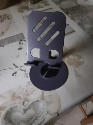 Supporto per telefono in metallo Girevole inclinab