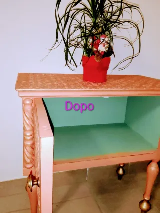 Comodino/Piccolo Armadietto restaurato artigianalm