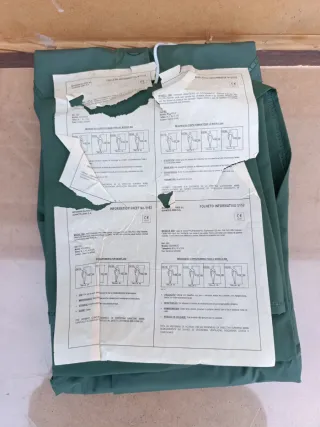 Traje de Agua Profesional Obra Verde