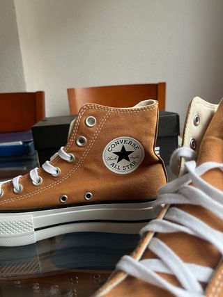 Converse originales All Star Lift Mostaza