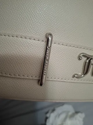 Bolso Juicy Couture Beige y Plateado