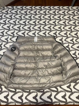 Chaleco Canada Goose Plateado