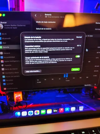 MacBook Pro M1 Pro 512GB 16' Plata