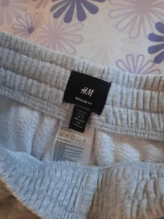 Pantalón chándal H&M Gris Talla XS