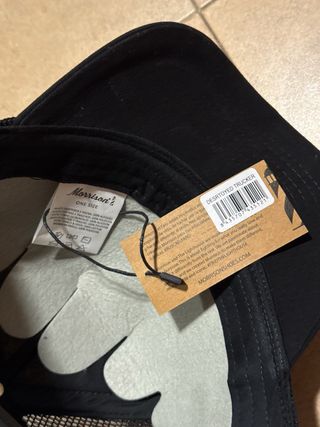 Gorra Morrison Trucker Blanca y Negra