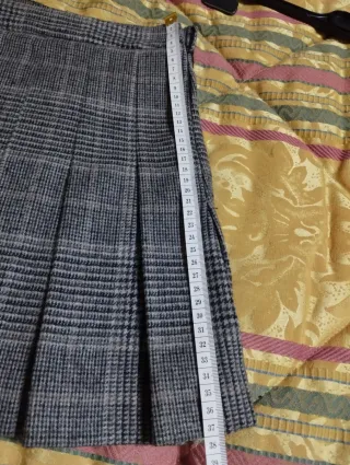 Minigonna Zara plissettata taglia M