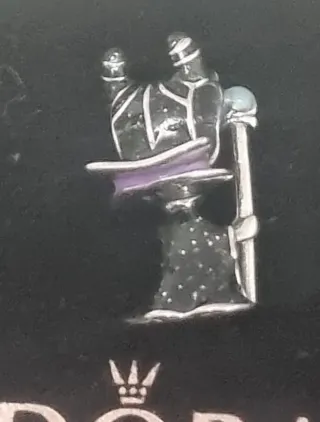 Charm Malefica Argento Viola