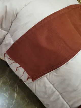 Jeans Zara marroni a zampa