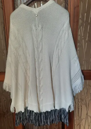 Twinset Poncho Mantella Taglia Unica