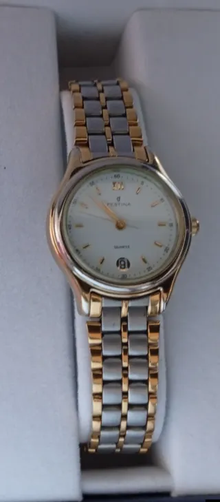 Reloj Festina Mujer Dorado y Plateado