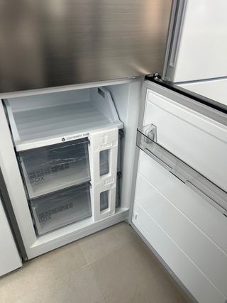 Nevera Midea No Frost Inox 334L