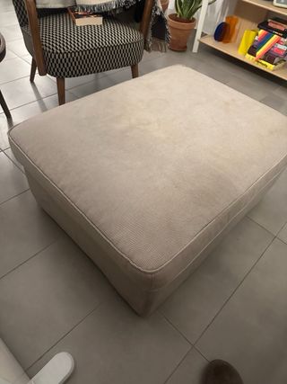 Poggiapiedi/ Pouf Ikea KIVIK con spazio di archiviazione