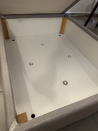 Poggiapiedi/ Pouf Ikea KIVIK con spazio di archiviazione