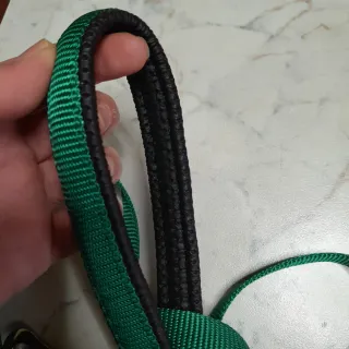 Guinzaglio per cani verde e nero