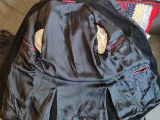 Blazer Pana negra de Springfield algodon 100%