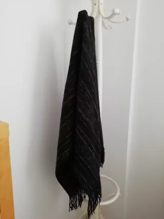 Bufanda Chal Gris Multicolor