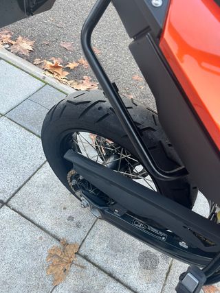 BMW F800GS con maletas