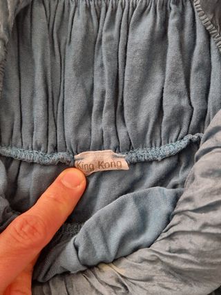 Abito estivo donna blu taglia unica