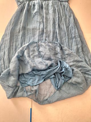 Abito estivo donna blu taglia unica