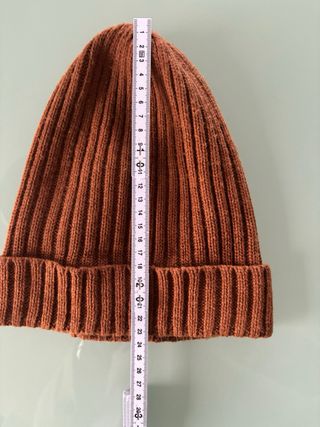 Berretto H&M tg. unica color marrone/arancio