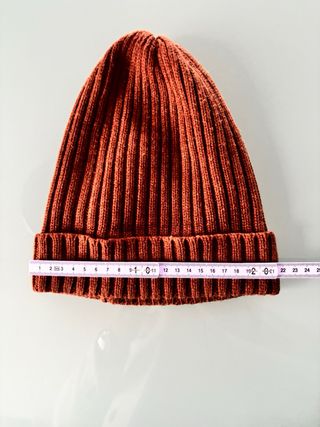 Berretto H&M tg. unica color marrone/arancio
