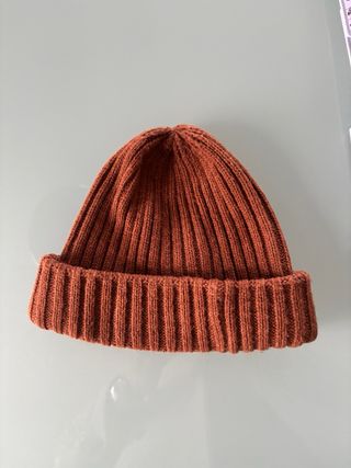 Berretto H&M tg. unica color marrone/arancio