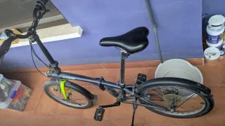 Bicicleta plegable BTWIN con marchas