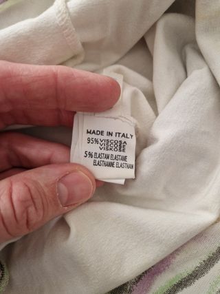 Vestitino estivo floreale bianco e viola