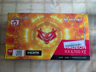 Tarjeta Gráfica Sapphire NITRO+ AMD RX 6700XT 12GB