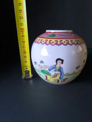 Pote Senhoras com Apoio Porcelana China