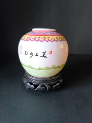 Pote Senhoras com Apoio Porcelana China