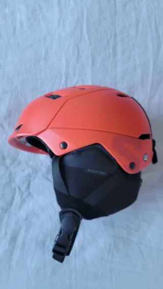 Casco Esquí Infantil Salomon Naranja