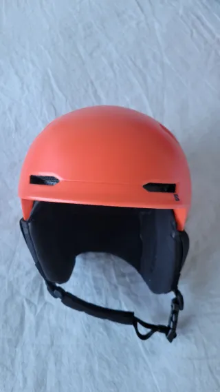 Casco Esquí Infantil Salomon Naranja