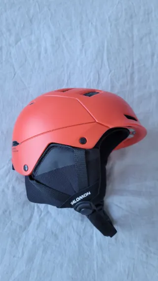Casco Esquí Infantil Salomon Naranja