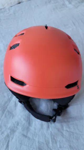Casco Esquí Infantil Salomon Naranja