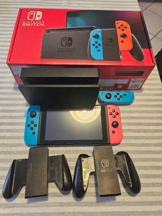 Nintendo Switch Completa Rosso/Blu