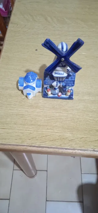 Mulino a vento decorativo in ceramica