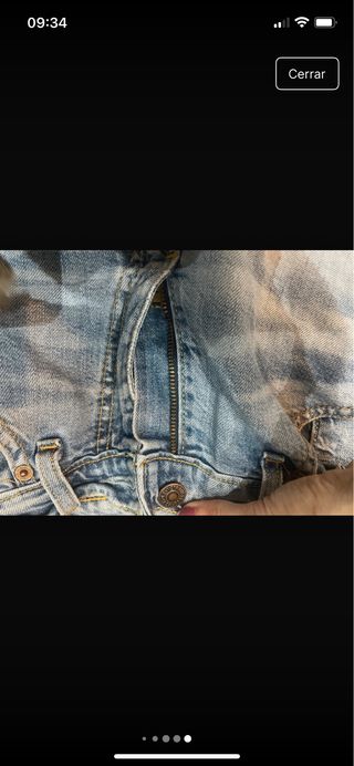 Pantalones Levis acampanados retro vintage