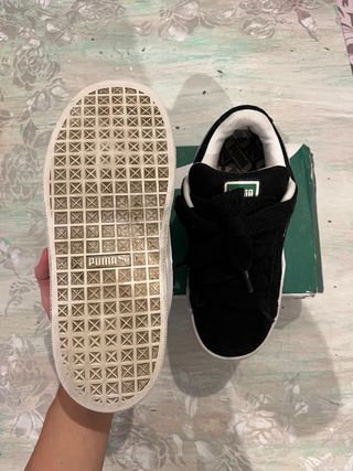 Puma Suede XL Scarpe da Ginnastica Nero Bianco Tg