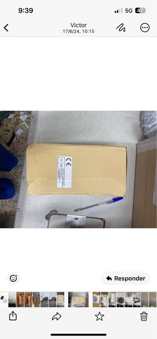 Mini proyector blanco