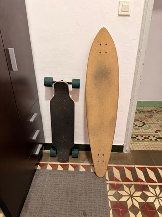 Longboard skate madera