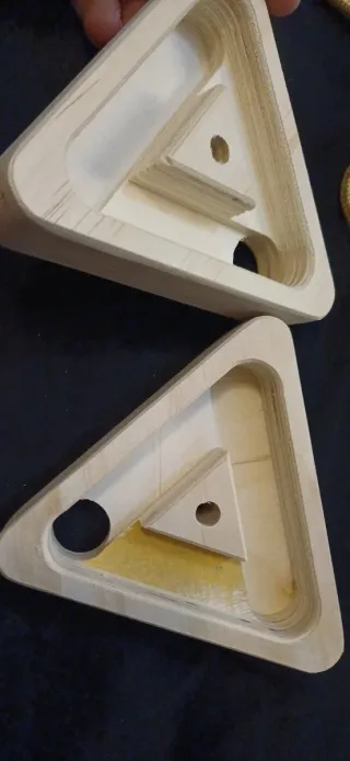 Pareja Hangboard Escalada Madera