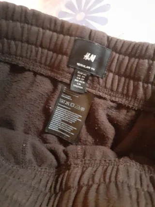 Pantalón chándal H&M marrón Talla XS