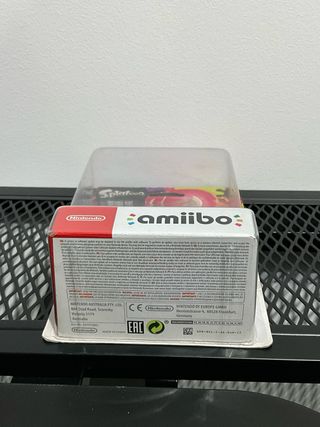 Amiibo Splatoon Inkling Girl (Rosa Neón)