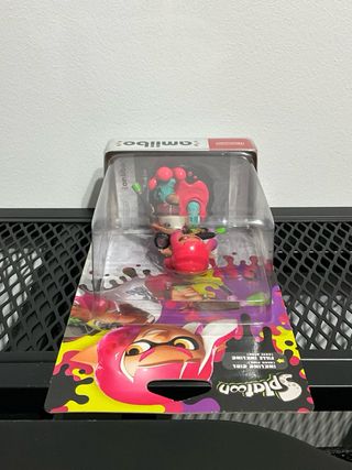 Amiibo Splatoon Inkling Girl (Rosa Neón)