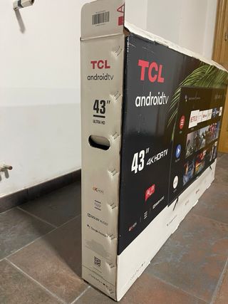 TV TCL 43 4K HDR Android TV