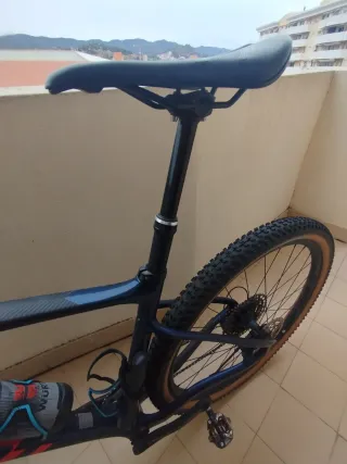 Bicicleta Montaña Giant XTC Carbono talla L.