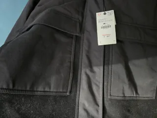 Abrigo Zara Negro nuevo con etiquetas